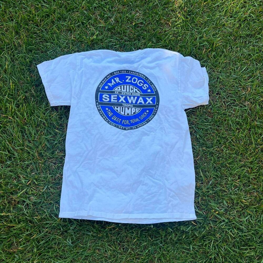 Sex Wax y2k tee mens size M Medium carpinteria